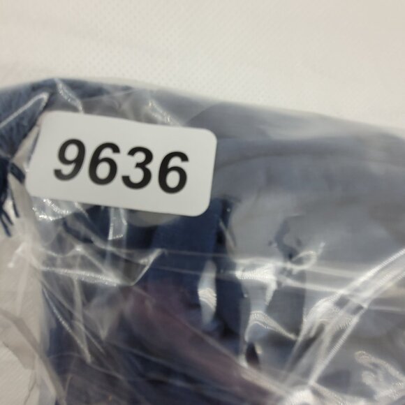 Chicos Matching Set Womens Medium Blue Zip Cotton Stretch Pockets Jacket pants - Picture 15 of 15